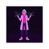 Dr. Drop Frame: The Over-Analyst Sticker