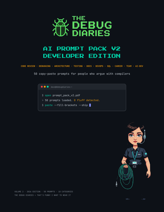 AI Prompt Pack Volume 2 Developer Edition cover