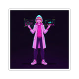 Dr. Drop Frame: The Over-Analyst Sticker