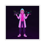 Dr. Drop Frame: The Over-Analyst Sticker
