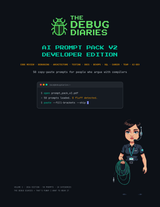 AI Prompt Pack Volume 2 Developer Edition cover